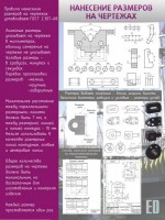 Стенд "Нанесение размеров на чертежах" - fgospostavki.ru - Иркутск