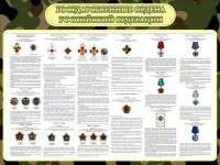 Стенд "Государственные ордена РФ" - fgospostavki.ru - Иркутск