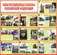 Стенд "Конституционные основы РФ" - fgospostavki.ru - Иркутск