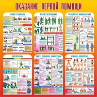 Стенд "Оказание первой помощи" - fgospostavki.ru - Иркутск