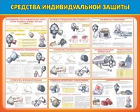 Стенд "Средства индивидуальной защиты" Вариант 2 - fgospostavki.ru - Иркутск