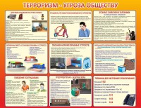 Стенд "Терроризм угроза обществу" - fgospostavki.ru - Иркутск