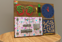 Бизиборд «Для девочек» - fgospostavki.ru - Иркутск