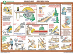 Комплект плакатов "Безопасность труда при деревообработке" - fgospostavki.ru - Иркутск