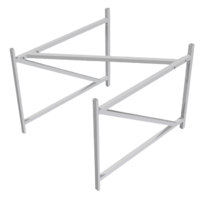 Ферма баскетбольная для щита из оргстекла (1,2х0,9 метра), вынос 1,2 метра - fgospostavki.ru - Иркутск