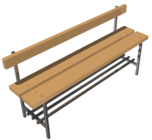 Скамья для раздевалок со спинкой (1,5 метра) - fgospostavki.ru - Иркутск