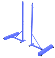 Стойка для бадминтона передвижная с противовесом (2 штуки) - fgospostavki.ru - Иркутск