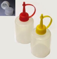 Банка-капельница 40 мл с крышкой-капельницей и транспортировочной крышкой (полиэтилен) - fgospostavki.ru - Иркутск