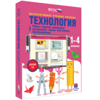Технология. Работа с бумагой, природными материалами, тканью, пластилином. Конструирование. - fgospostavki.ru - Иркутск