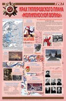 Плакат "Великая Отечественная война: Крах гитлеровского плана «молниеносной войны» " - fgospostavki.ru - Иркутск