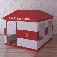 Детский игровой домик «Пожарная служба» - fgospostavki.ru - Иркутск