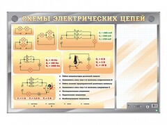 Электрифицированный стенд "Схемы электрических цепей" с маркерными полями - fgospostavki.ru - Иркутск