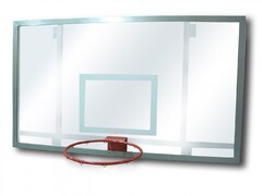 Щит баскетбольный игровой, поликарбонат (1800х1200 миллиметров) - fgospostavki.ru - Иркутск