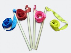 Лента атласная на деревянной палочке (1 метр) - fgospostavki.ru - Иркутск