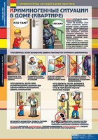 Комплект таблиц. ОБЖ. Поведение в криминогенных ситуациях. - fgospostavki.ru - Иркутск