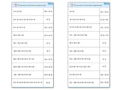 Комплект карточек (10) "Обучающий калейдоскоп. Умножение на 7, 8 и 9" - fgospostavki.ru - Иркутск