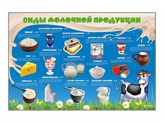 Электрифицированный стенд "Виды молочной продукции" - fgospostavki.ru - Иркутск