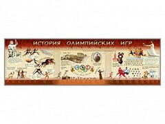 Настенное полотно "История Олимпийских игр" - fgospostavki.ru - Иркутск