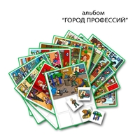 Город Профессий. Развивающие пособия на липучках - fgospostavki.ru - Иркутск