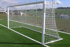 Сетка для футбольных ворот (нить 2,2 миллиметра, 7,5Х2,5Х(1Х2) ячейка 100Х100) - fgospostavki.ru - Иркутск