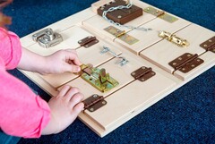 Тактильно-развивающая панель “Замочки” - fgospostavki.ru - Иркутск
