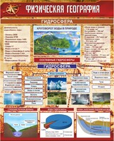 Стенд "Физическая география. Гидросфера" Вариант 1 - fgospostavki.ru - Иркутск