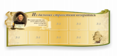 Стенд резной "Из дальних странствий возвратясь" - fgospostavki.ru - Иркутск