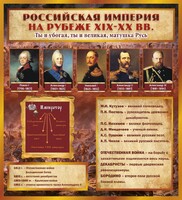Стенд "Российская Империя" - fgospostavki.ru - Иркутск