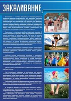 Стенд "Закаливание" - fgospostavki.ru - Иркутск