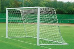 Сетка для футбольных ворот (нить 3 миллиметра, 5Х2Х(1Х1,5) ячейка 100Х100) - fgospostavki.ru - Иркутск