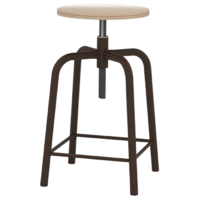 Табурет рабочий (винтовой механизм регулировки высоты сиденья) - fgospostavki.ru - Иркутск