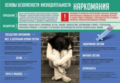 Стенд "Наркомания" - fgospostavki.ru - Иркутск