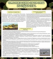 Стенд "Организация обороны государства" - fgospostavki.ru - Иркутск