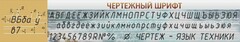 Стенд "Чертежный шрифт" - fgospostavki.ru - Иркутск