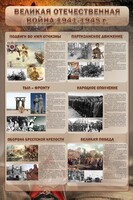 Стенд "Великая отечественная война (события)" - fgospostavki.ru - Иркутск