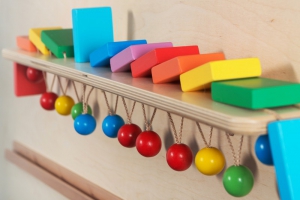 Тактильно-развивающая панель “Разноцветное домино” - fgospostavki.ru - Иркутск