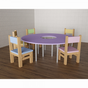 Детский стол «Пончик» - fgospostavki.ru - Иркутск