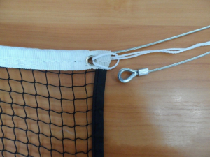 Сетка для бадминтона с тросом (1,5 миллиметра) - fgospostavki.ru - Иркутск