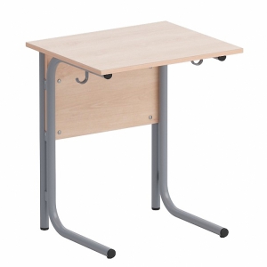 Стол ученический одноместный на круглой трубе - fgospostavki.ru - Иркутск