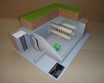 Макет встроенного противорадиационного укрытия (маленький вариант) - fgospostavki.ru - Иркутск