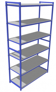 Стеллаж для хранения спортивного инвентаря (6 полок) - fgospostavki.ru - Иркутск