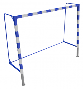 Ворота для гандбола и минифутбола закрепленные (без сетки) - fgospostavki.ru - Иркутск