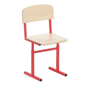 Стул ученический регулируемый на прямоугольной трубе рост. гр. № 1-4 - fgospostavki.ru - Иркутск