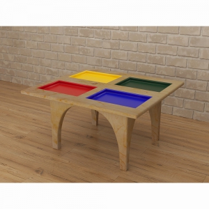 Игровой стол для занятий сенсорной интеграцией 4 цвета - fgospostavki.ru - Иркутск
