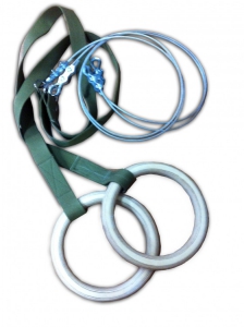 Кольца гимнастические с тросом (2 метра) - fgospostavki.ru - Иркутск