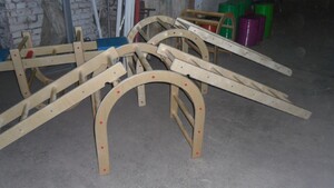 Лестница навесная с зацепами (420*2280 миллиметров, дерево) - fgospostavki.ru - Иркутск