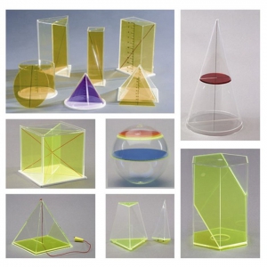 Базовый набор прозрачных геометрических тел с сечениями - fgospostavki.ru - Иркутск
