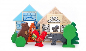 Комплект игрушек для сказкотерапии "Зайкина избушка" - fgospostavki.ru - Иркутск