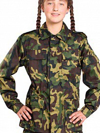 Костюм детский военно-полевой зелёный кмф - fgospostavki.ru - Иркутск