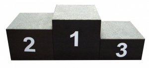 Пьедестал победителей на 3 места (деревянный) - fgospostavki.ru - Иркутск